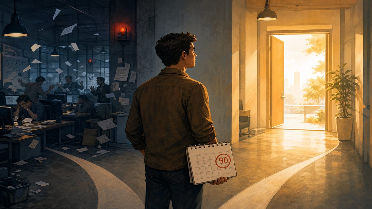 The 90-Day Quit: When to Leave a Startup You Just Joined